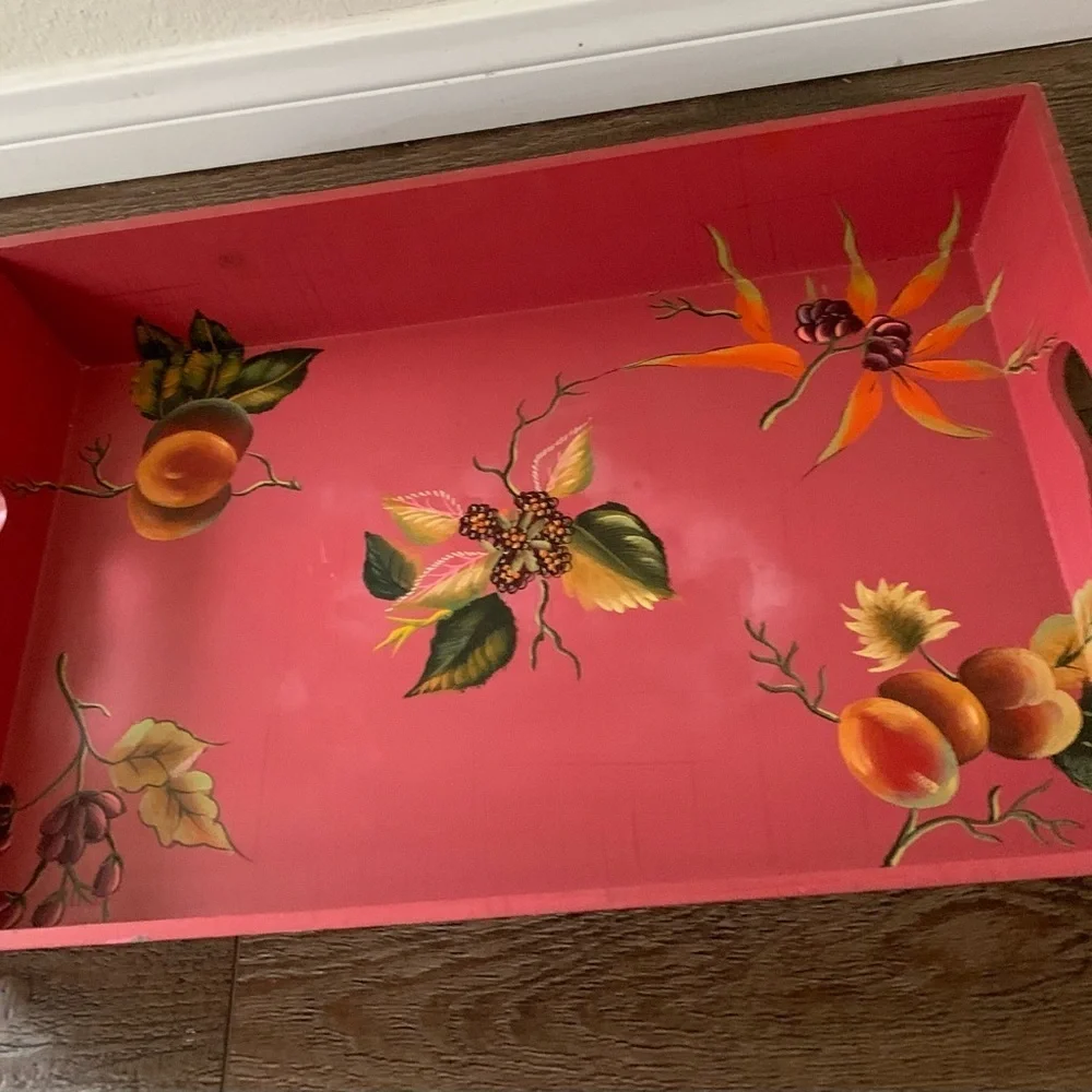 Hand painted Tray